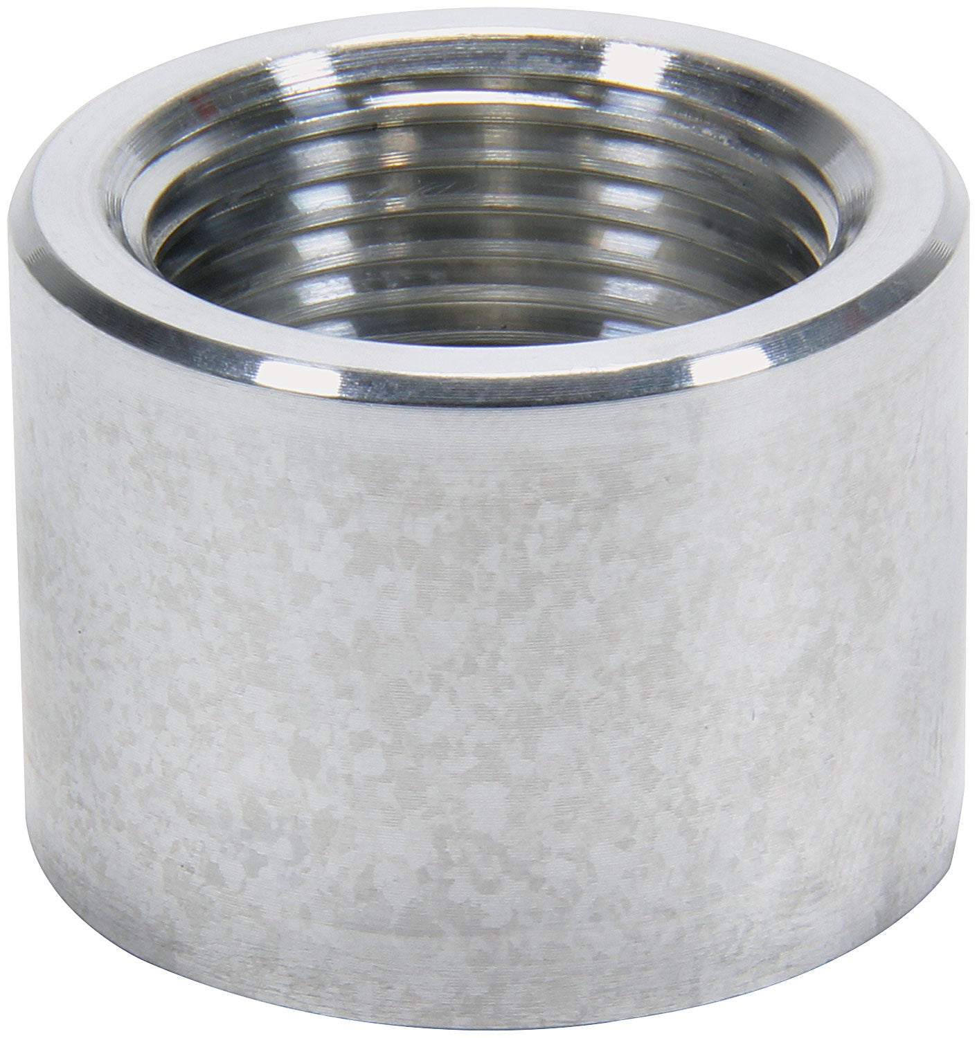 NPT Female Weld Bung 1in-11-1/2 Aluminum