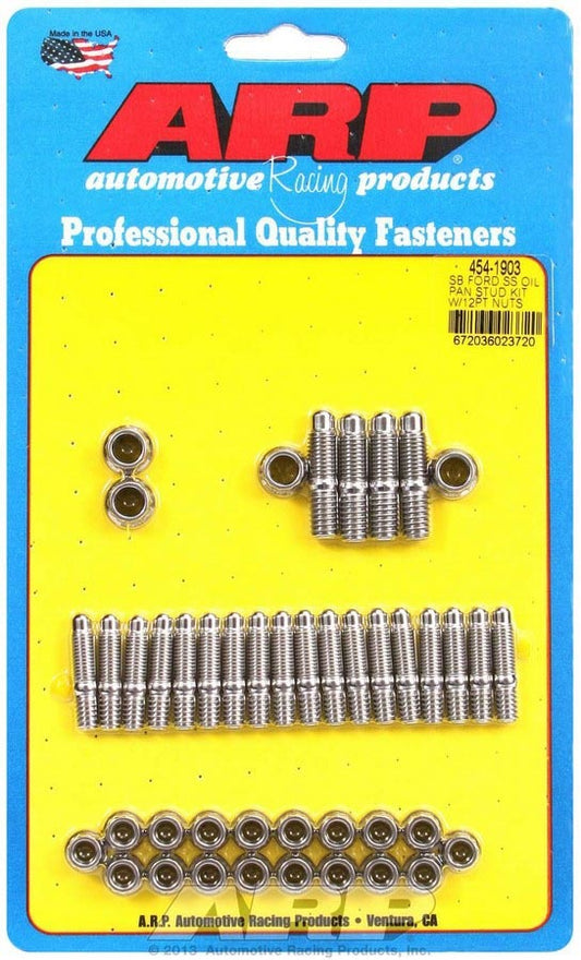 SBF S/S Oil Pan Stud Kit 12pt.