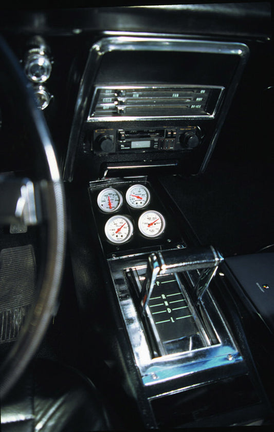 2-1/16 4 Gauge Console Pod - 68-69 Camaro