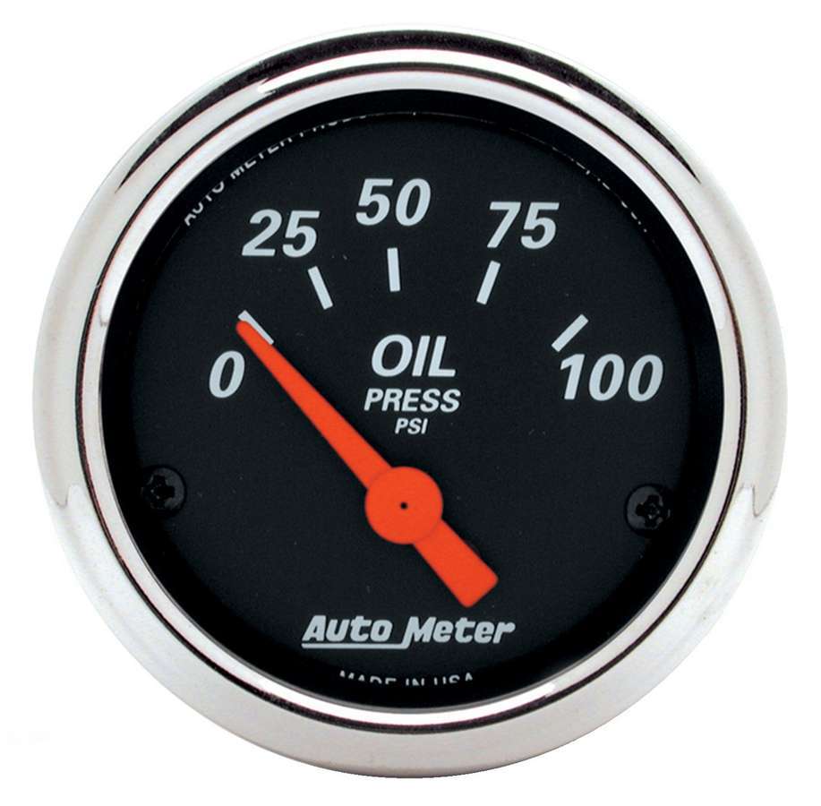 2-1/16 D/B Oil Pressure Gauge - 0-100psi