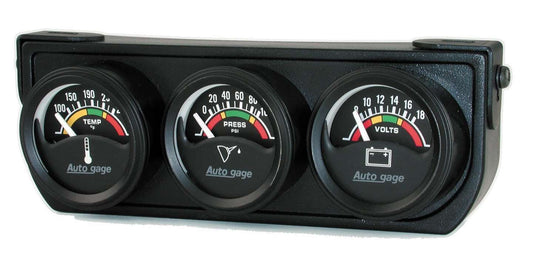 1-1/2in Blk Elec Gauge Panel