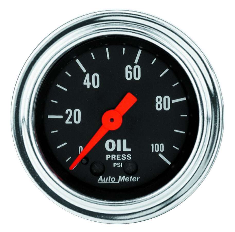 0-100 Oil Pressure Gauge