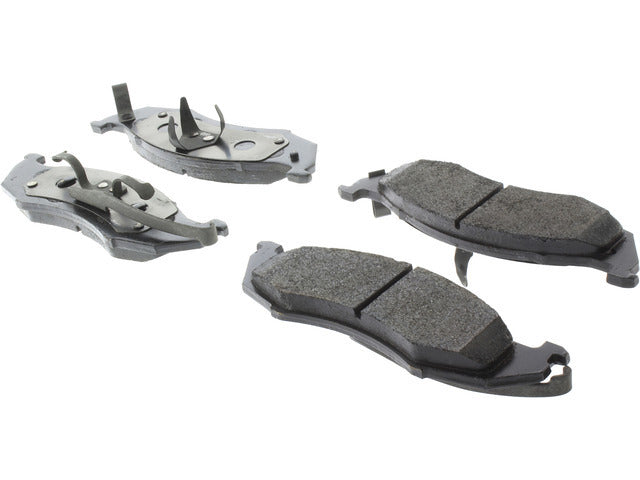 Posi-Quiet Semi-Metallic Brake Pads with Hardwar