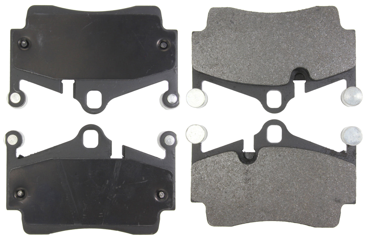 Posi-Quiet Semi-Metallic Brake Pads with Hardwar