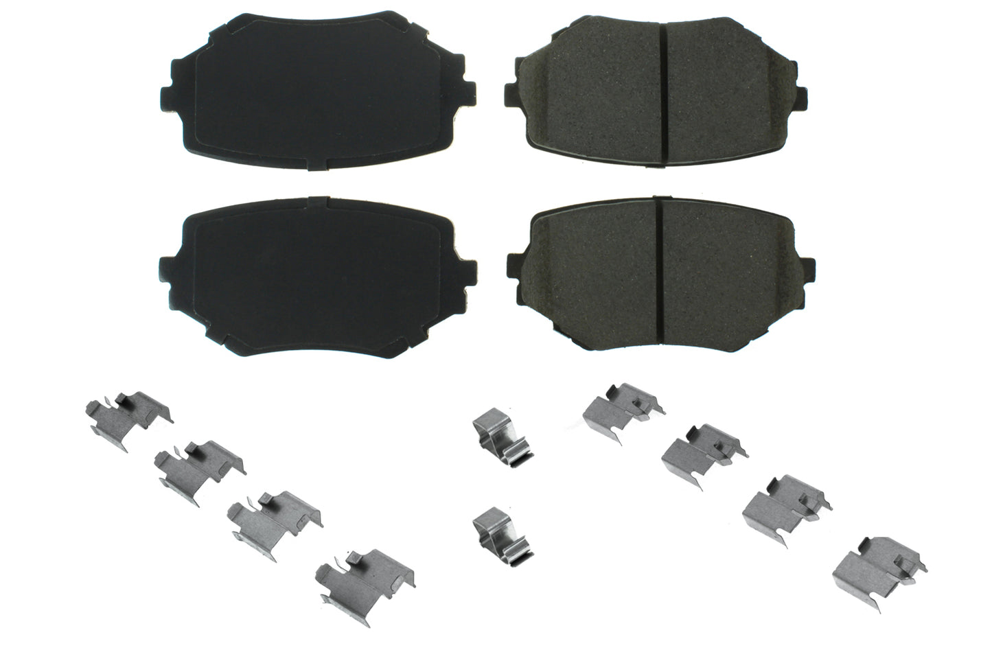 Posi-Quiet Ceramic Brake Pads with Shims and Har