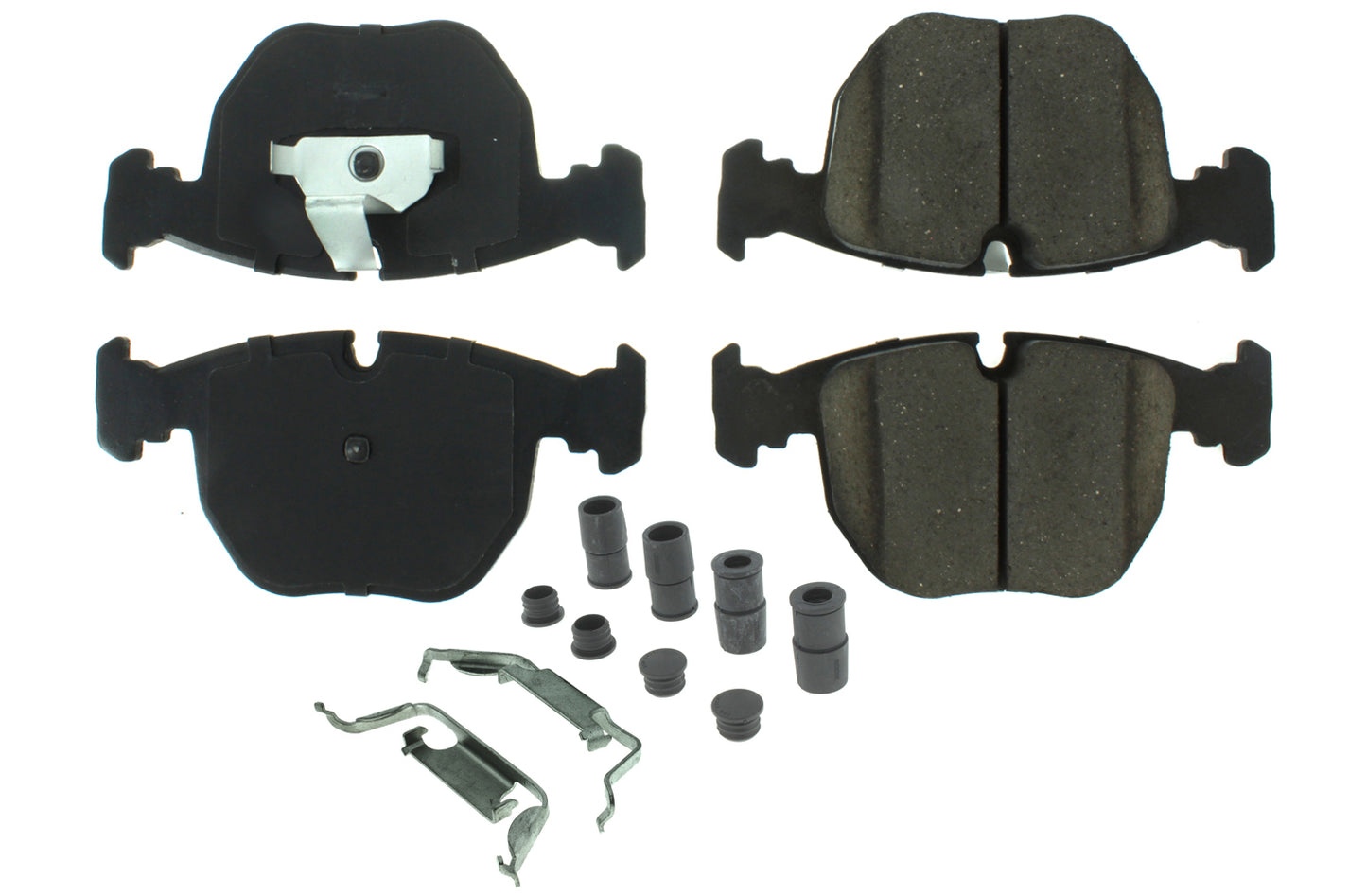 Posi-Quiet Ceramic Brake Pads with Shims and Har