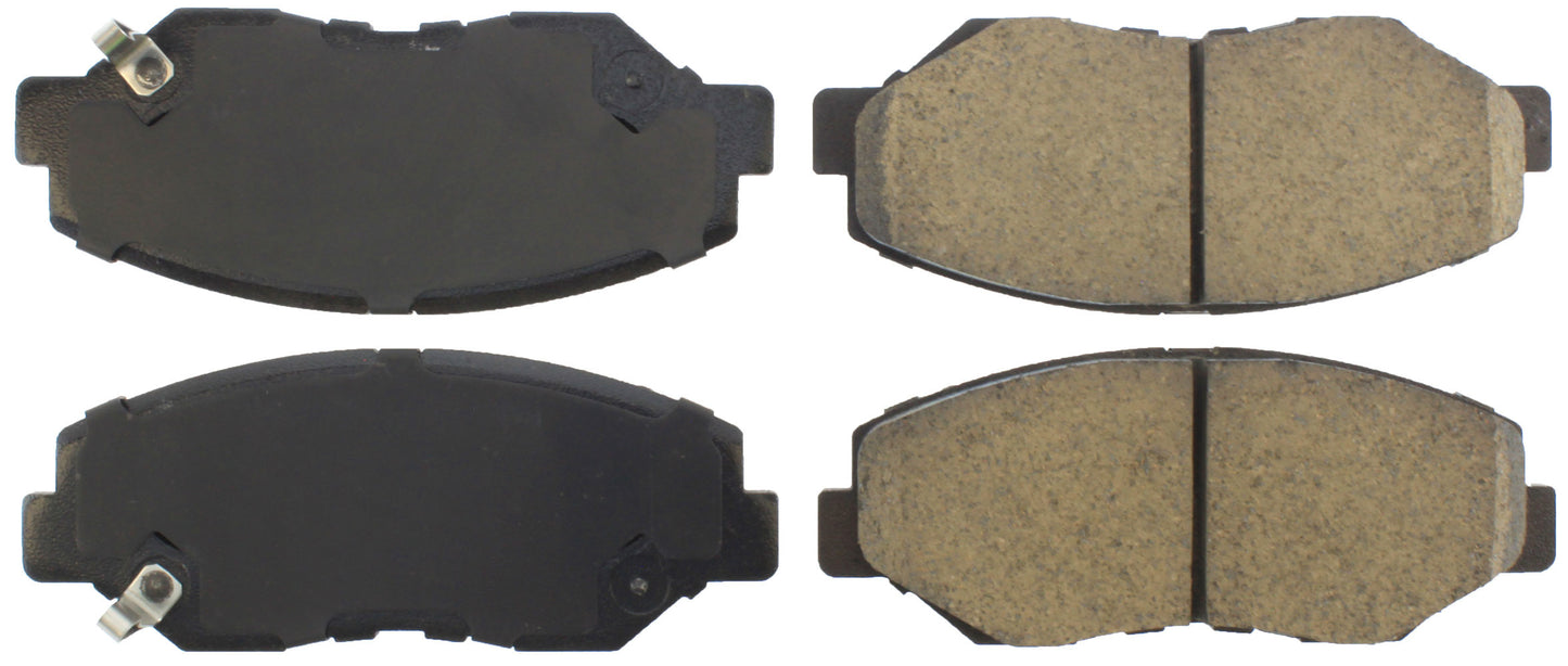 Posi-Quiet Ceramic Brake Pads with Shims and Har