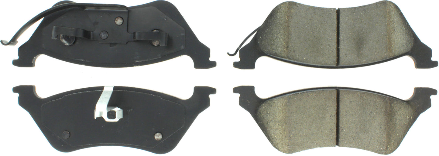 Posi-Quiet Extended Wear Brake Pads with Shims