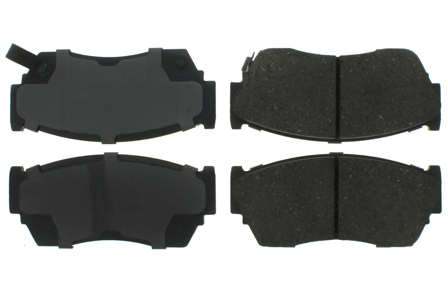 Premium Semi-Metallic Br ake Pads with Shims and