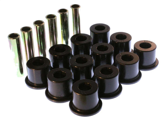 Chevy Rear Spring Bushing Set Black