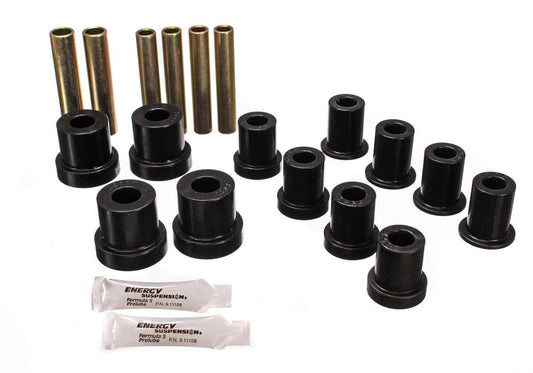 70-87 GM 4wd Frt Spring Bushing Set Black