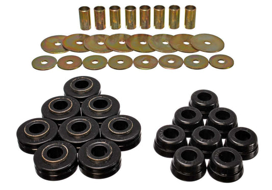 International Scout II Body Mount Bushings Blk