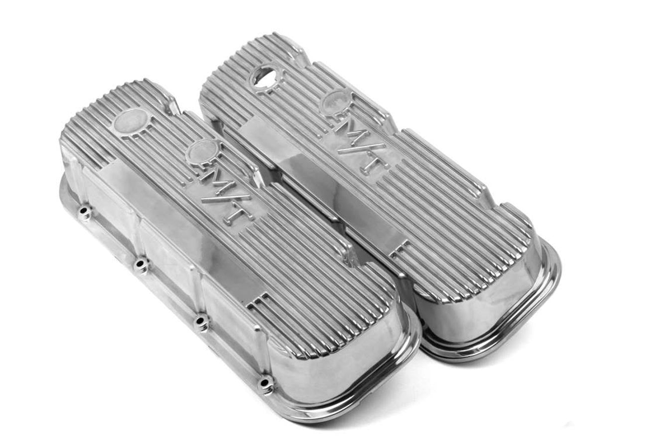 BBC M/T Valve Cover Set - Polished