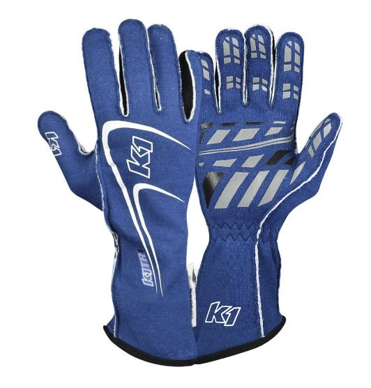 Glove Track1 Blue Large SFI 5