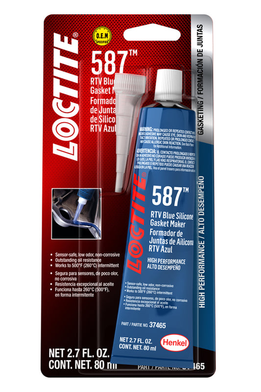 RTV587 Blue Silicone 80ml/2.7oz