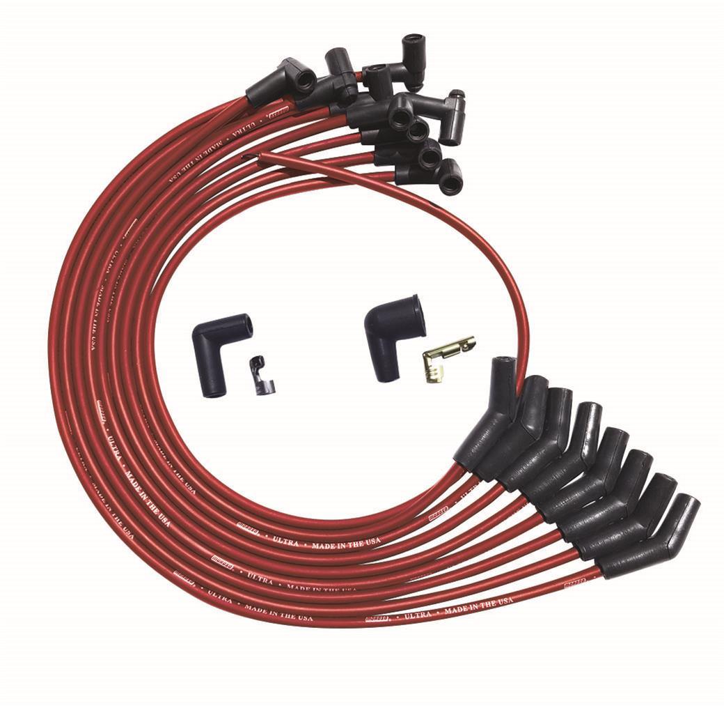 Ultra Plug Wire Set BBC Over V/C Red