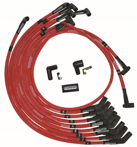 Ultra Plug Wire Set SBF 351W Red