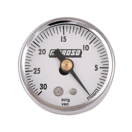 1-1/2 Vacuum Gauge - 0-30HG