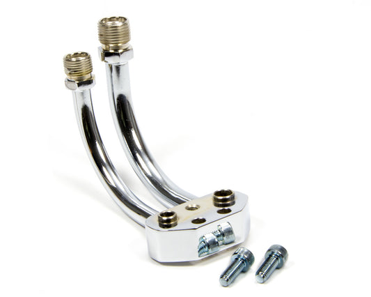 A/C Line Manifold Chrome