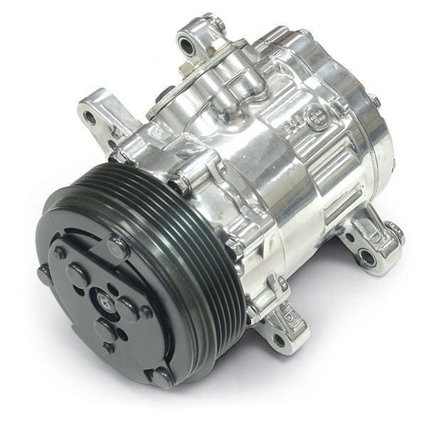 Sanden Style Chrome AC Compressor