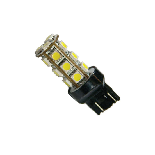 7443 18 LED 3-Chip SMD Bulb Single Cool White