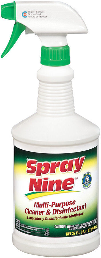 Spray Nine Cleaner / De greaser and Disinfectant