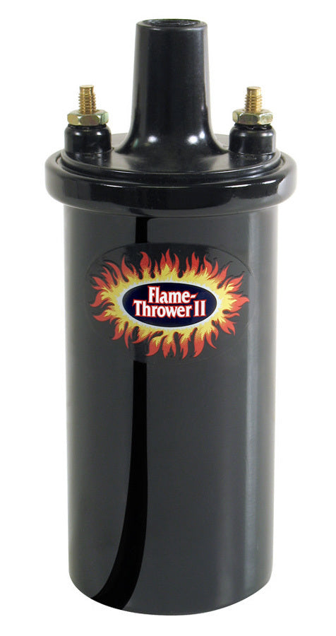 Flame-Thrower II Coil - Black- Oil Filled