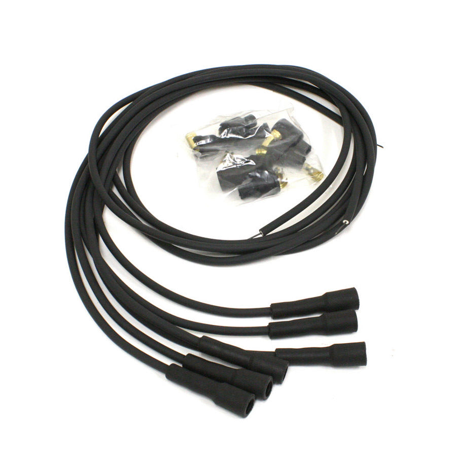 Spark Plug Wire Set 7mm Univ 6-Cyl British Black