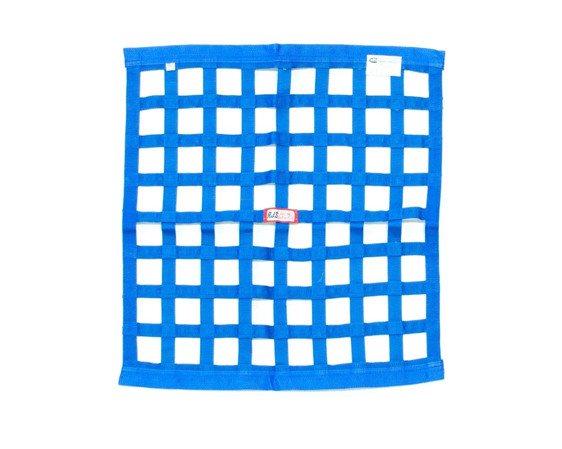 Ribbon Window Net 24x24 Blue SFI