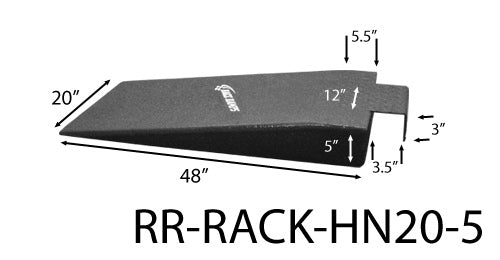 Race Ramps Hook Nosed Ra mps 20in Wide 5in High