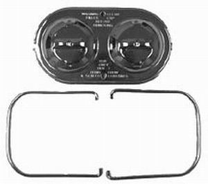 GM Master Brake Cylinder Cover Chrome