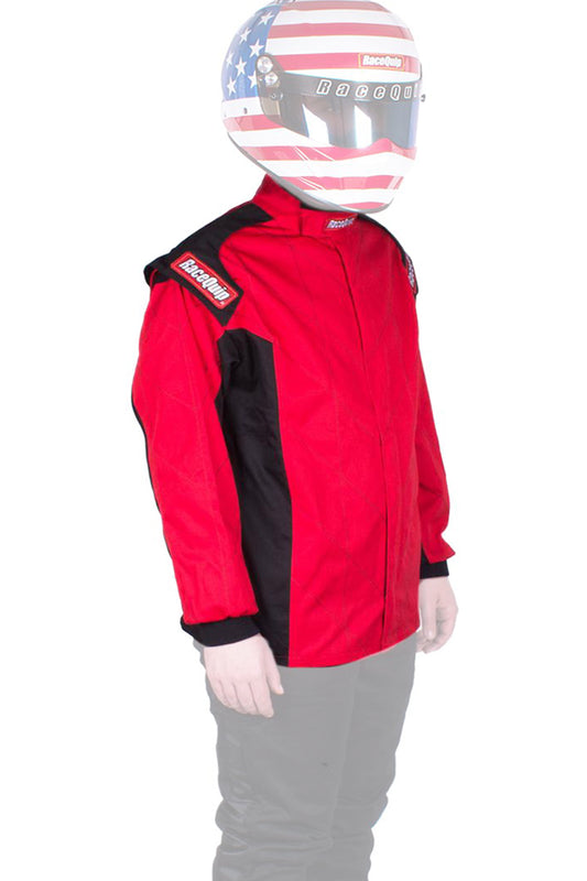 Jacket Chevron Red Medium SFI-1