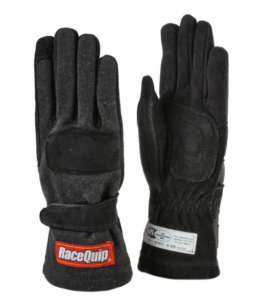 Glove Double Layer Child Medium Black SFI-5 Youth