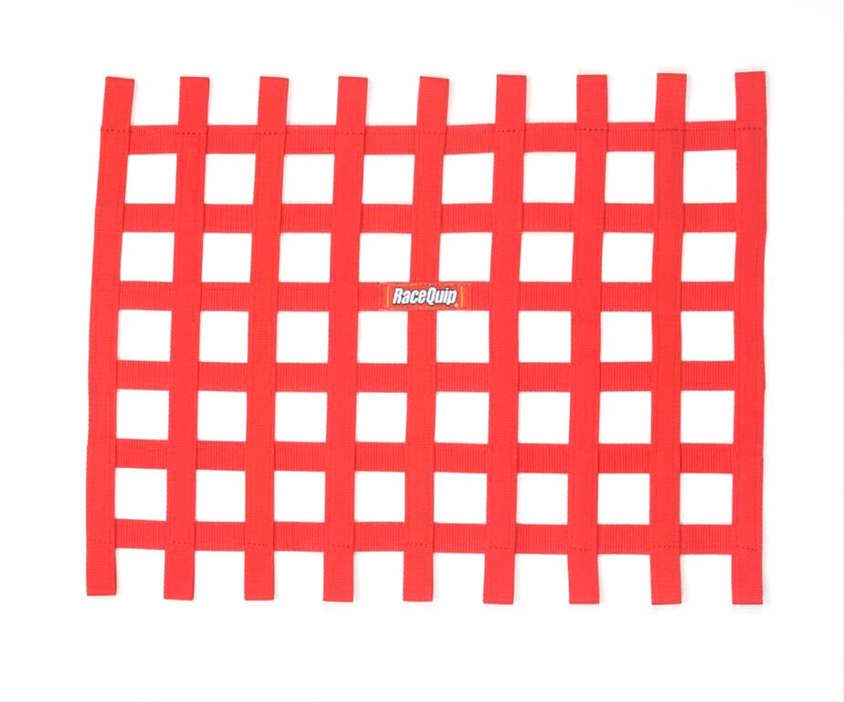 Ribbon Window Net Red Non-SFI