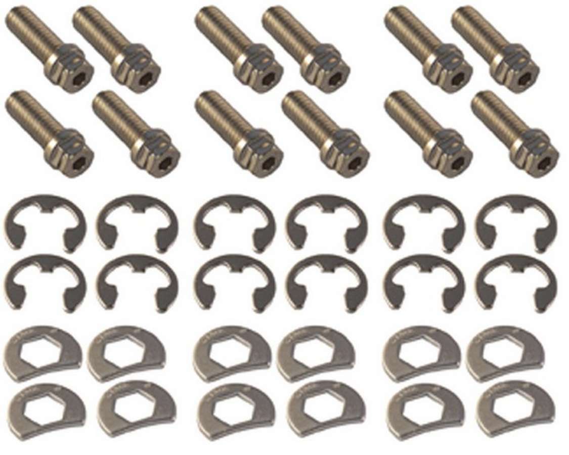 Header Bolt Kit - 6pt. 3/8-16 x 1in (12)