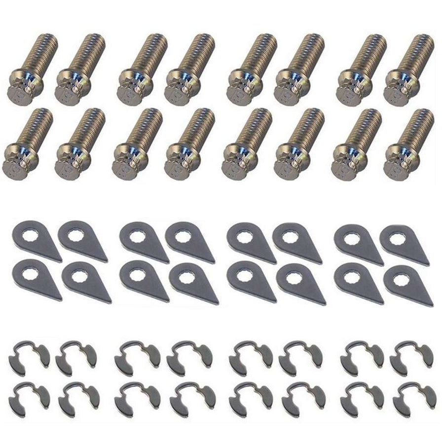 Header Bolt Kit - 12pt. 3/8-16 x 1in (16)