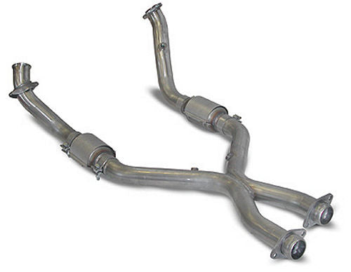 Crossover Pipe PowerFlo Full Assm 05-09 Mustang