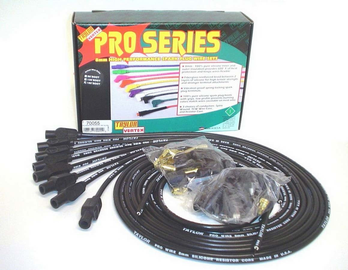 8mm Black Pro Wire 180 D