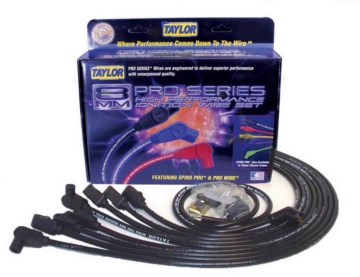 SBC 8MM Pro Race Wires- Black