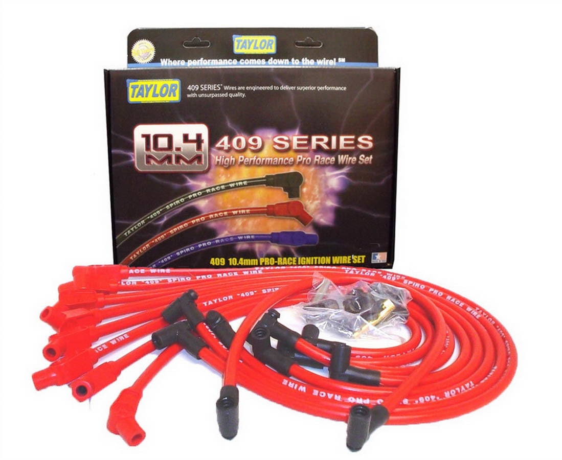 Custom Fit 10.4mm 409 Plug Wires Red