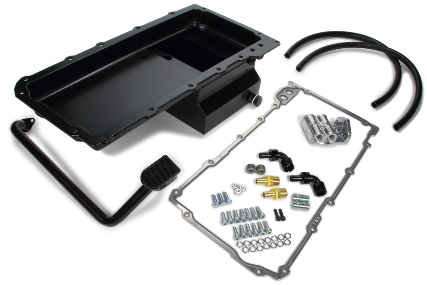 67-69 Camaro Black LS Swap Oil Pan/Filter Kit