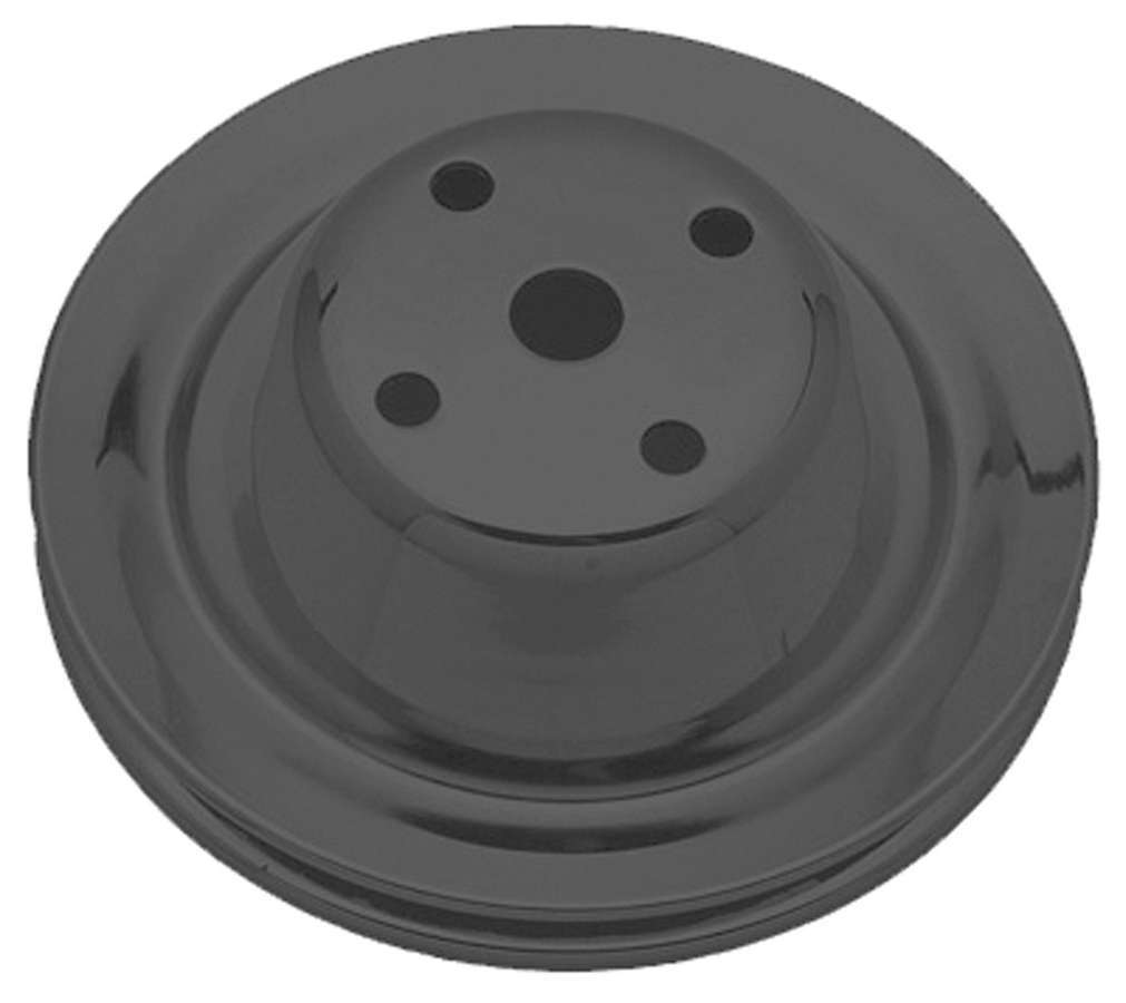 SBC LWP Water Pump Pulley 1 Groove Black