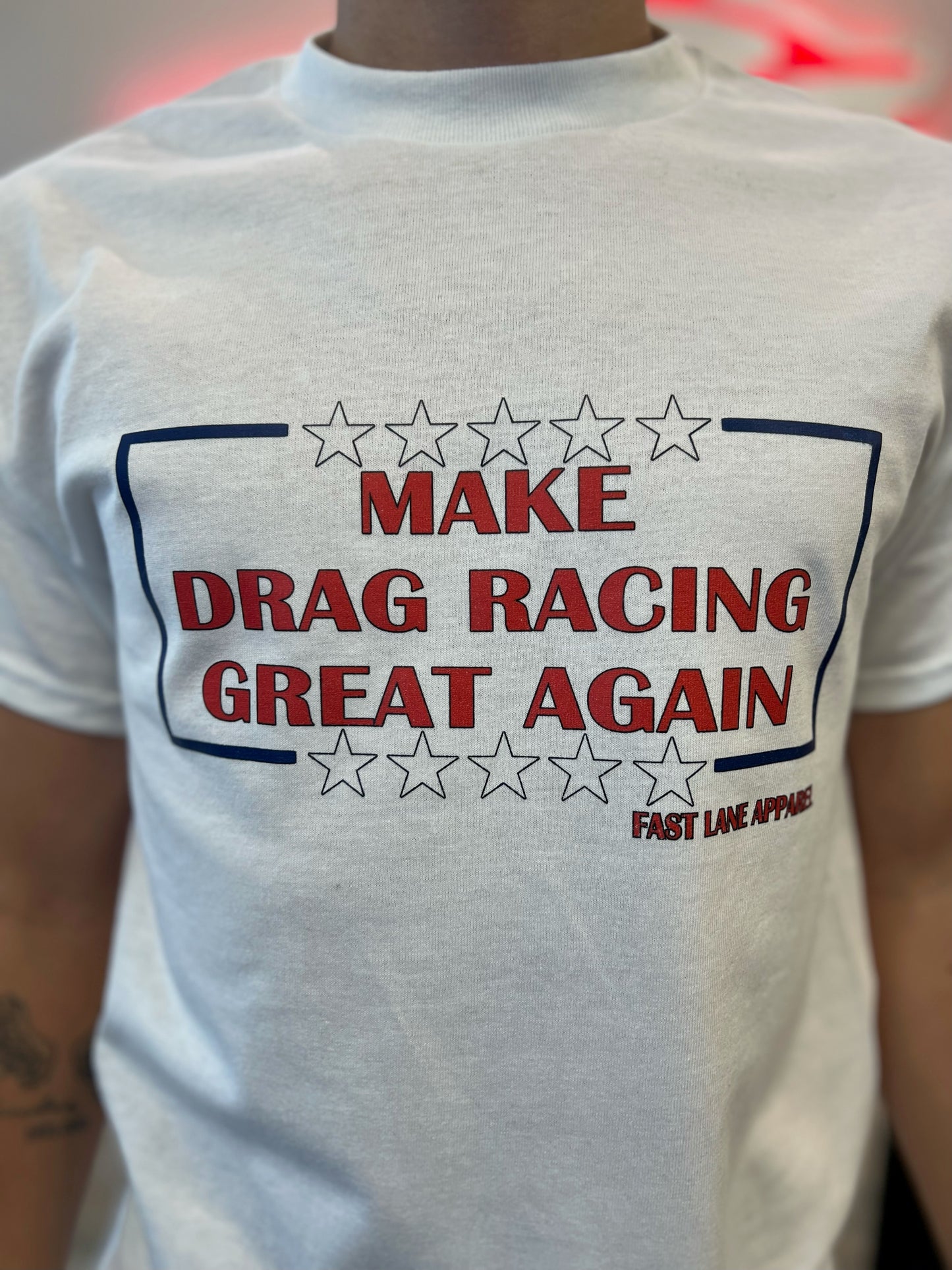 MAKE DRAG RACING GREAT AGAIN T-SHIRT